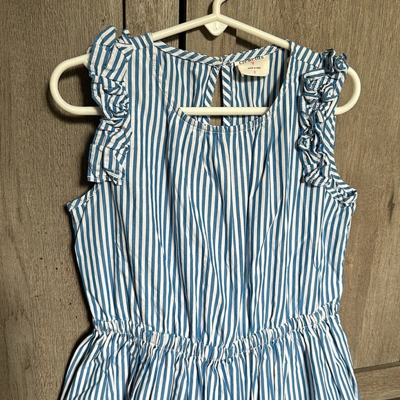 Crewcuts Blue and White Striped Dress - Picture 4 of 4